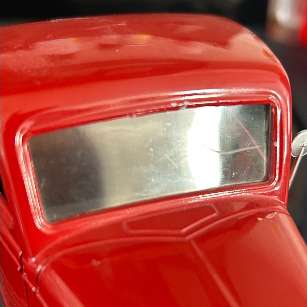Vintage 1934 plate v8 Red Model FORD Truck - Picture 15 of 15